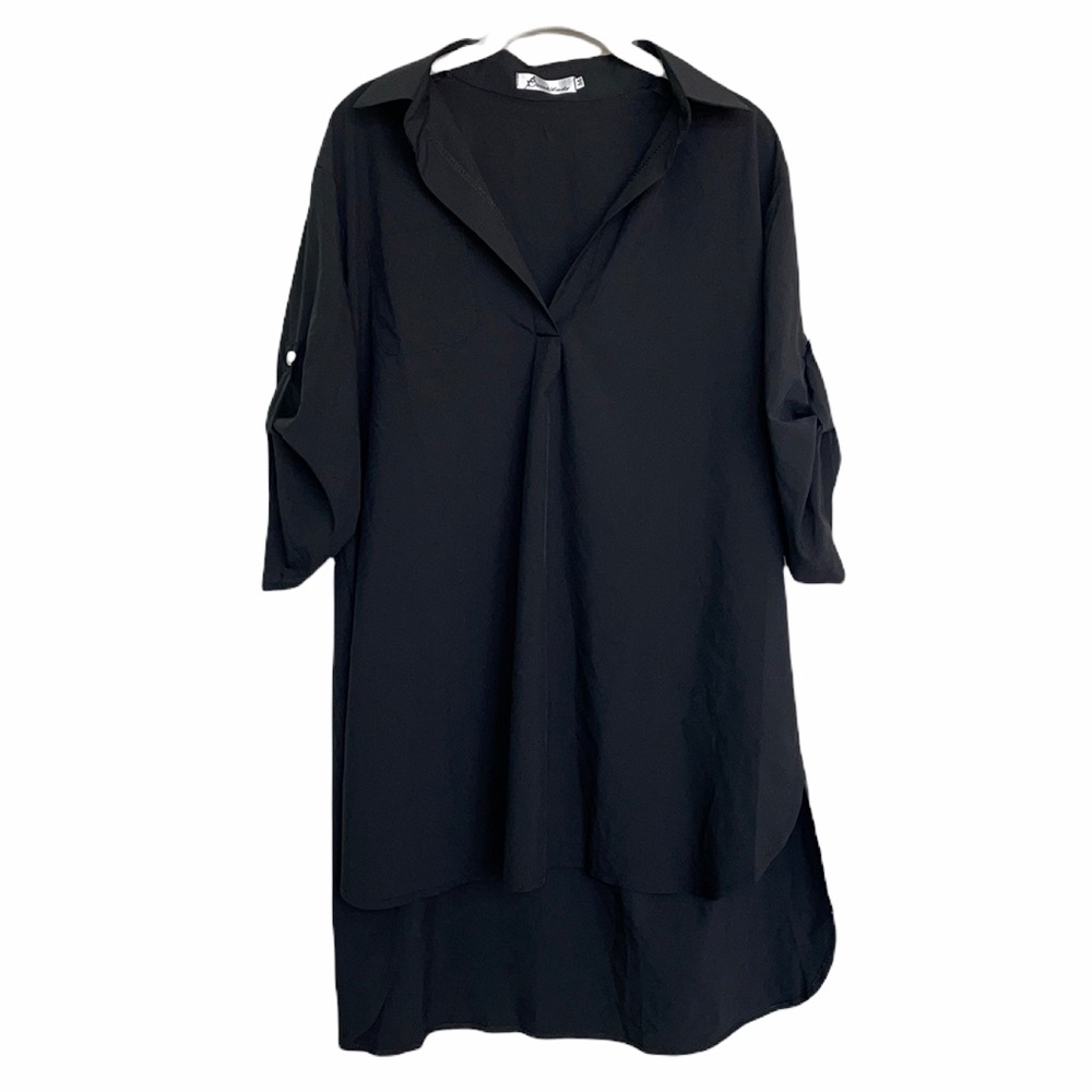 Twink Lady Black Tunic Top